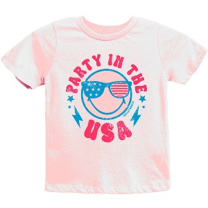 The Juniper Shop SmileyWorld Party In The USA Youth Short Sleeve Tee - 1 of 4