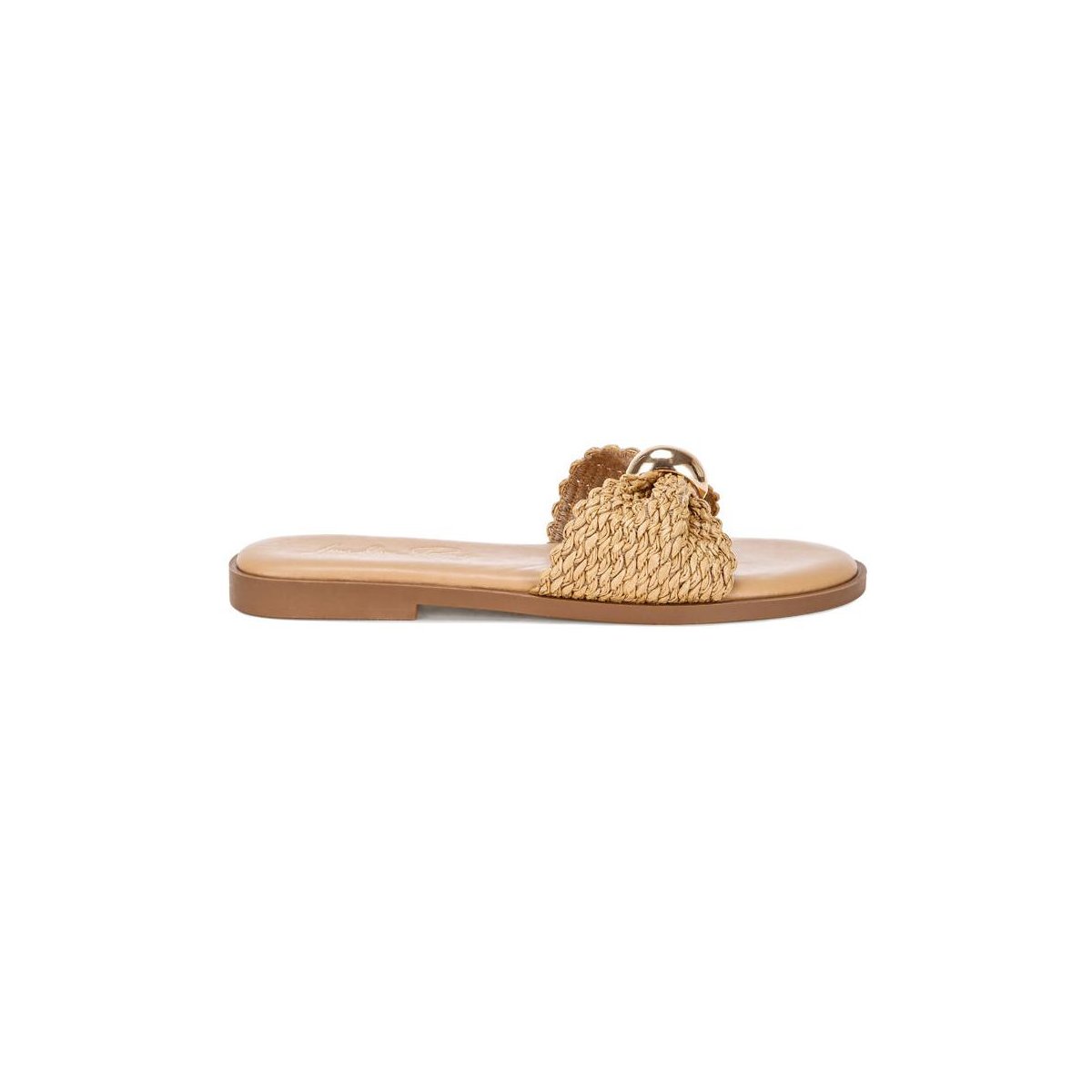 Обувь London Rag Womens Onawa Woven Strap Slip On Flats 9 — фото 2