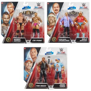 WWE Main Event 2-Packs 19 Complete Set of 3 Action Figures - 1 of 3