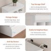 Whizmax 10-Tier Shoe Cabinet, 27-Cubby Entryway Storage Organizer with Tall Boot Space, Freestanding Rack for Hallway, Closet, White - 4 of 4