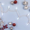 Northlight 70-Count Pure White LED Faceted C6 Christmas Lights, 23 ft White Wire - 3 of 4