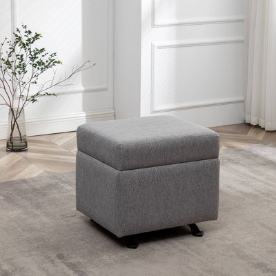 25" Wide Rectangle Gliding Ottoman - WOVENBYRD