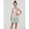2Bunnies Girls' Ombre Sequin Sleeveless Dress - 2 of 4