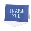 24ct Thank You Cards with Envelopes Navy - Spritz™: Stationery Pack, Typography Design, Vertical Fold, Multicolored - 2 of 4