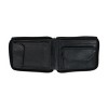 CTM Men's Lambskin Leather Zip Around Wallet - 2 of 4