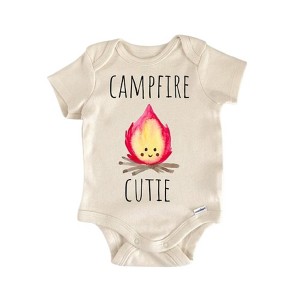 Camping Hiking Camp - Baby Boy Girl Clothes Infant Onesie® Funny Cute GS1 - 1 of 1