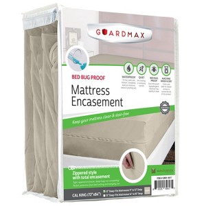 Guardmax Waterproof Mattress Protector Encasement with Zipper - 1 of 4