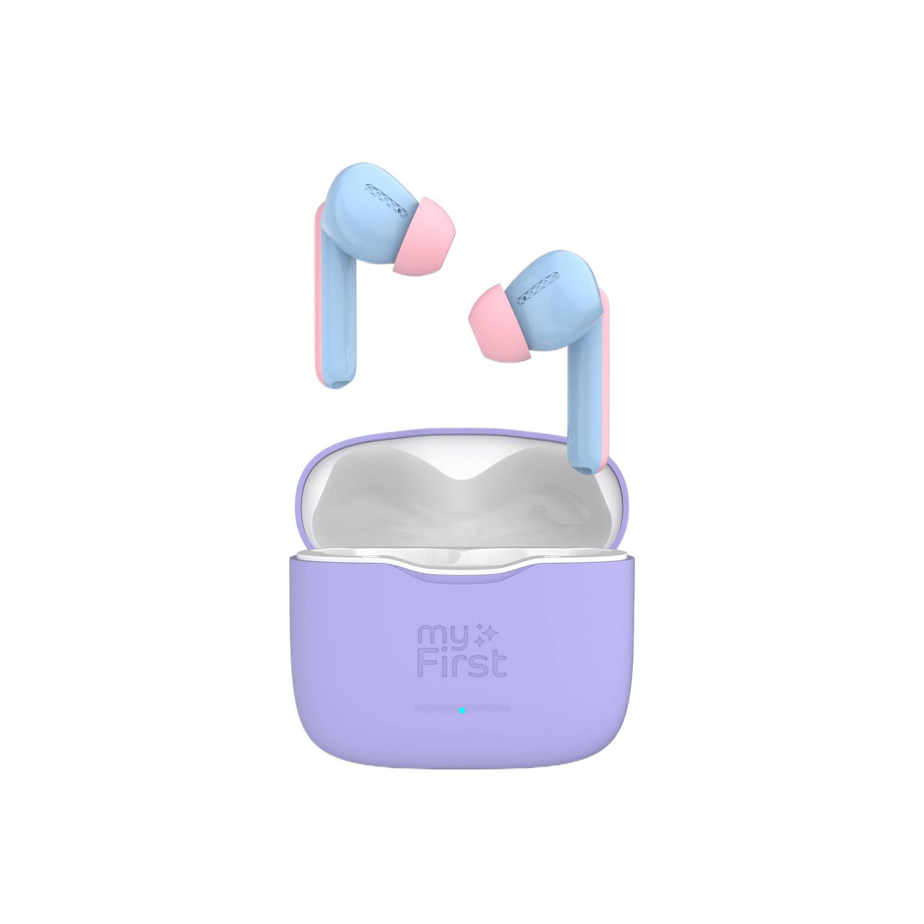 myFirst CareBuds Wireless Bluetooth Earbuds - Cotton Candy