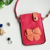 Slickblue Compact Faux Leather Purse, Inner Pocket Feature, Clutch Style Bag, Multiple Color Options, 5.7" - 2 of 4