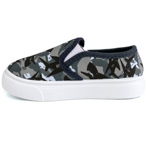 Natural Steps Toddler Slip On Sneaker - Navy - 1 of 3