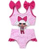 PATPAT L.O.L. Surprise! Toddler Kids Girl's One Piece Swimsuit Cute Ruffle Summer Beach Bathing Suits 3-8 Years - 2 of 4