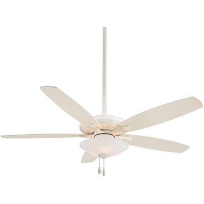 52" Minka Aire Mojo Bone White LED Ceiling Fan