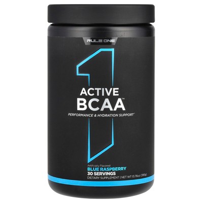 Rule One Proteins Active BCAA, Blue Raspberry, 13.76 oz (390 g)
