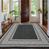COZONY Modern Border Area Rug, Soft Washable Non-Slip Carpet for Living Room and Bedroom - 3 of 4
