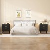 coucheta Modern 3-Drawer Dresser for Bedroom, 57" Wide Fluted Wood Chest of Drawers, Clothes Storage Organizer for Closet, Living Room - 3 of 4