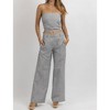 Women's Strut Pinstripe Set - OLIVACEOUS - 2 of 4