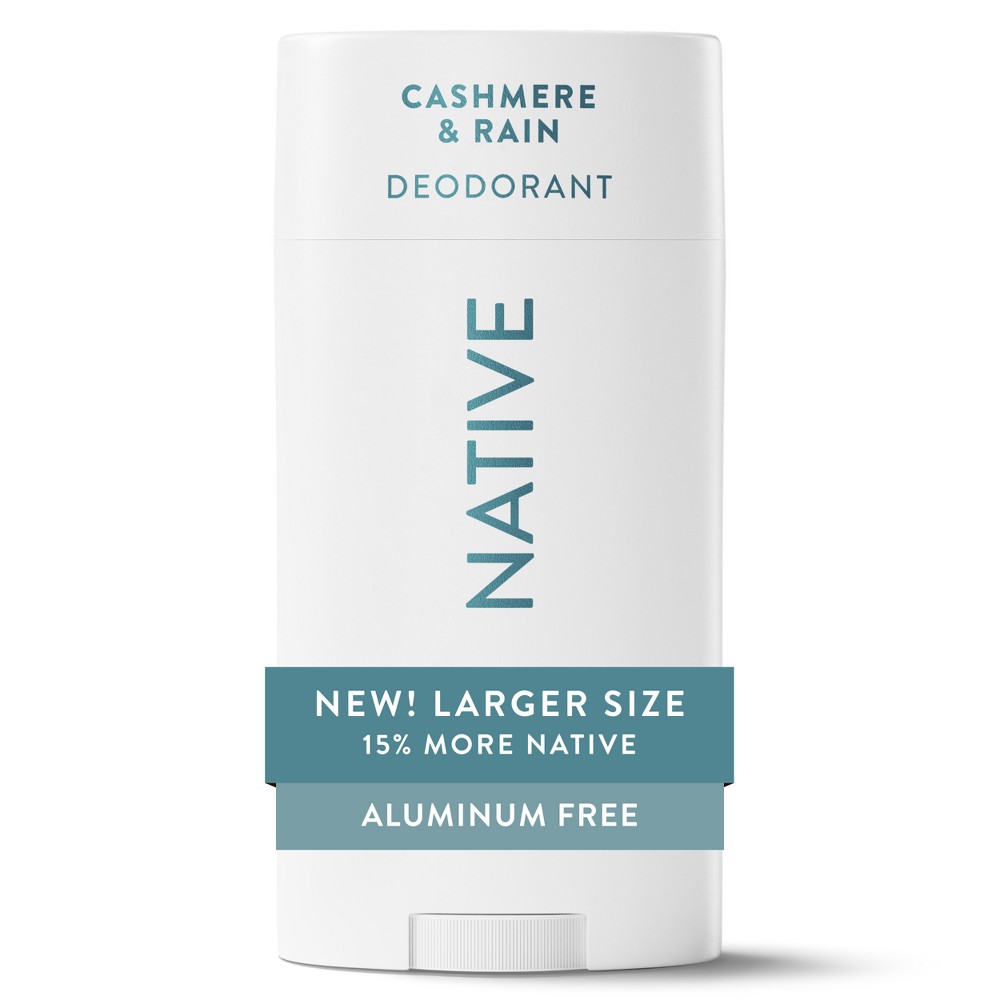 Photos - Deodorant Native Men's Invisible Solid  - Cashmere & Rain - 3.1oz 