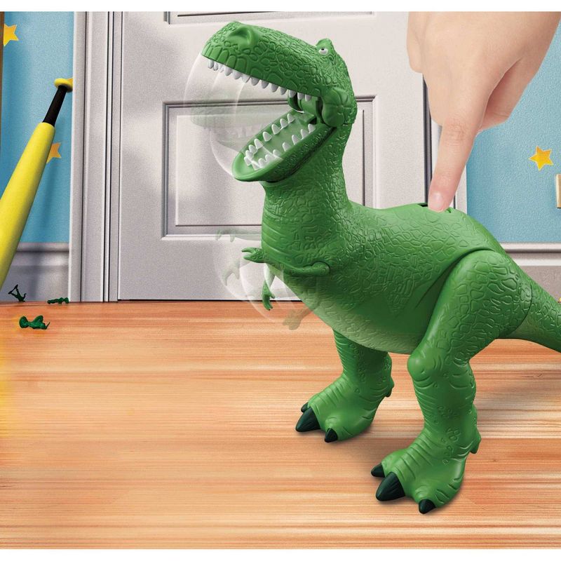 Disney Pixar Toy Story Roarin&#39; Laughs Rex, 4 of 8