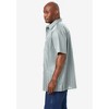 KingSize Men's Big & Tall Striped Short-Sleeve Sport Shirt - 4 of 4