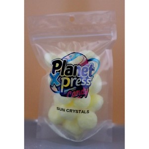 Planet Xpress Sun Crystals – Freeze-Dried Fruity Candy Shards – Sweet, Tart, and Crunchy Space-Themed Snack – Shelf-Stable, No Refrigeration Needed - 1 of 4