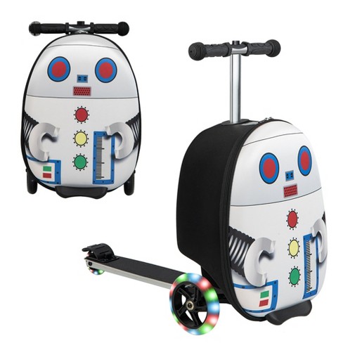 Light up cheap wheels suitcase