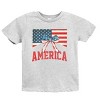 The Juniper Shop American Flag Coquette Youth Short Sleeve Tee - 2 of 4