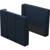 Belffin Velvet Armrest Pair – Tool-Free Modular Connectors with Corded Edges - 2 of 4