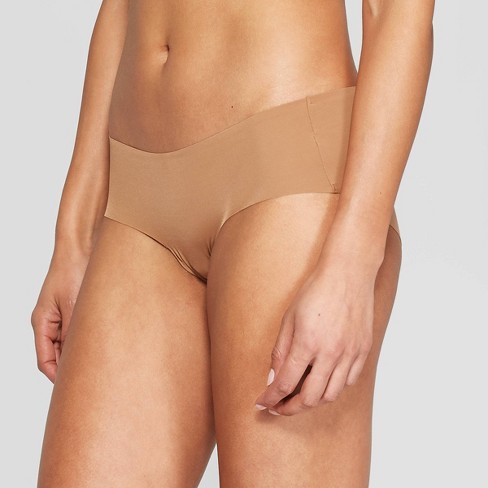 Women's Laser Cut Hipster Underwear - Auden™ Caramel M : Target