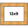 PosterPalooza | Photo Size Embellished Gold Picture Frame - UV Acrylic, Foam Board Backing, Hanging Hardware - 2 of 4