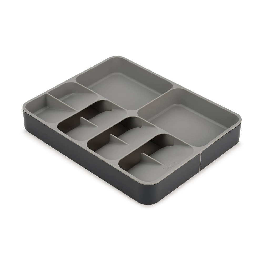 Joseph Joseph DrawerStore Expanding Cutlery Utensil and Gadgets Organizer: In-Drawer Flatware Storage, Multiple Compartments