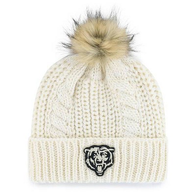 NFL Chicago Bears Women's Meeko Knit Beanie - Cream