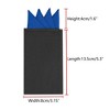 INSPIRE CHIC Men's Solid Triangles Pre-Folded Pocket Squares on Card - 3 of 4