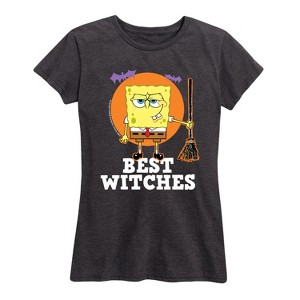 Women's - SpongeBob SquarePants - Best Witches Short Sleeve Graphic T-Shirt - 1 of 4