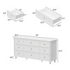 FUFU&GAGA Wood Dresser Bedroom Storage Drawer Organizer Closet - 3 of 4
