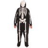 Just Love Mens One Piece Union Suit -  Pumpkin Halloween Costume Pajamas - Jack-O-Lantern - Orange - 3 of 4