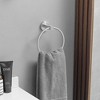 BWE 6-Piece Bath Hardware Set with Towel Ring Toilet Paper Holder Towel Hook and Towel Bar - 4 of 4