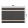 REGALWOVEN Vinyl Kitchen Dining Table Washable Heat Resistant Wipeable Placemats 8 Pcs - 4 of 4
