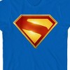 Superman Logo Youth Crew Neck Short Sleeve T-shirt - 2 of 4