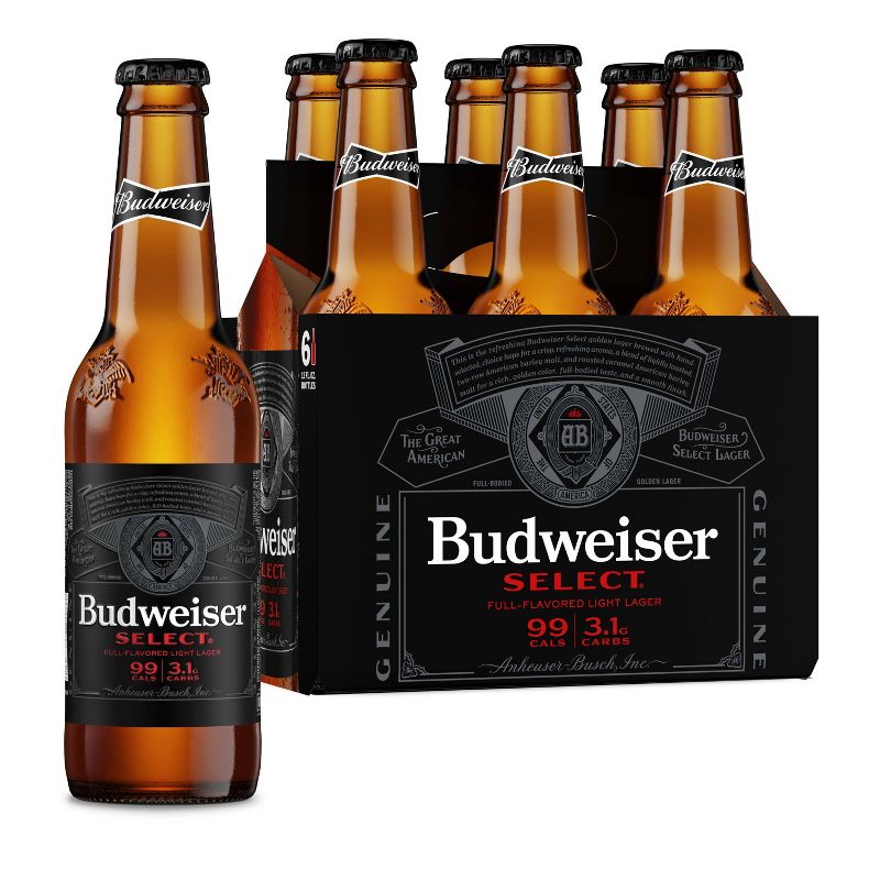 Budweiser Select Beer - 6pk/12 fl oz Bottles, 1 of 12