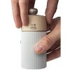 Peugeot | Line Pepper Mill, Aluminum + Beechwood, Natural, 12 cm - 5 in - 2 of 4