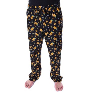 Scooby Doo Men's Ruh-Roh! Scooby Character Sleep Lounge Pajama Pants Scooby Ruh-Roh - 1 of 4