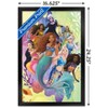 Trends International Disney Little Mermaid - Group Framed Wall Poster Prints - 3 of 4
