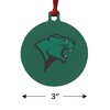 Chicago State University Primary Logo Aluminum Holiday Christmas Tree Ornament  3.0" (7.6 cm) x 3.37" (8.6 cm) - 3 of 4