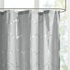 LunaLulinlk Printed Metallic Shower Curtain - 3 of 4