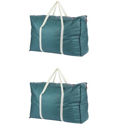 REGALWOVEN Foldable Storage Bags for Organizing Bedroom Clothing Closet Organizer with Handles 2 Pcs