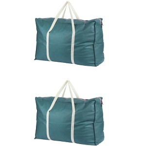 REGALWOVEN Foldable Storage Bags for Organizing Bedroom Clothing Closet Organizer with Handles 2 Pcs - 1 of 4