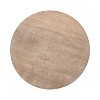 Kate and Laurel Gierson Wood Side Table, 12x12x22, Natural - 4 of 4