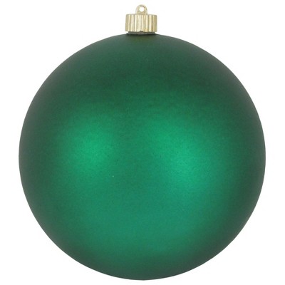 Christmas by Krebs Matte Shamrock Green Shatterproof Christmas Ball Ornament 8" (200mm)