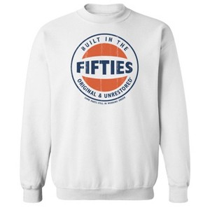 Original and Unrestored Men's Iconic Fifties Long Sleeve Graphic Cotton Sweatshirt - 1 of 1