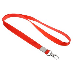 Unique Bargains Width Flat Neck Lanyards with Swivel Hook Clip for Name Tag Badges 5 Pcs - 1 of 4